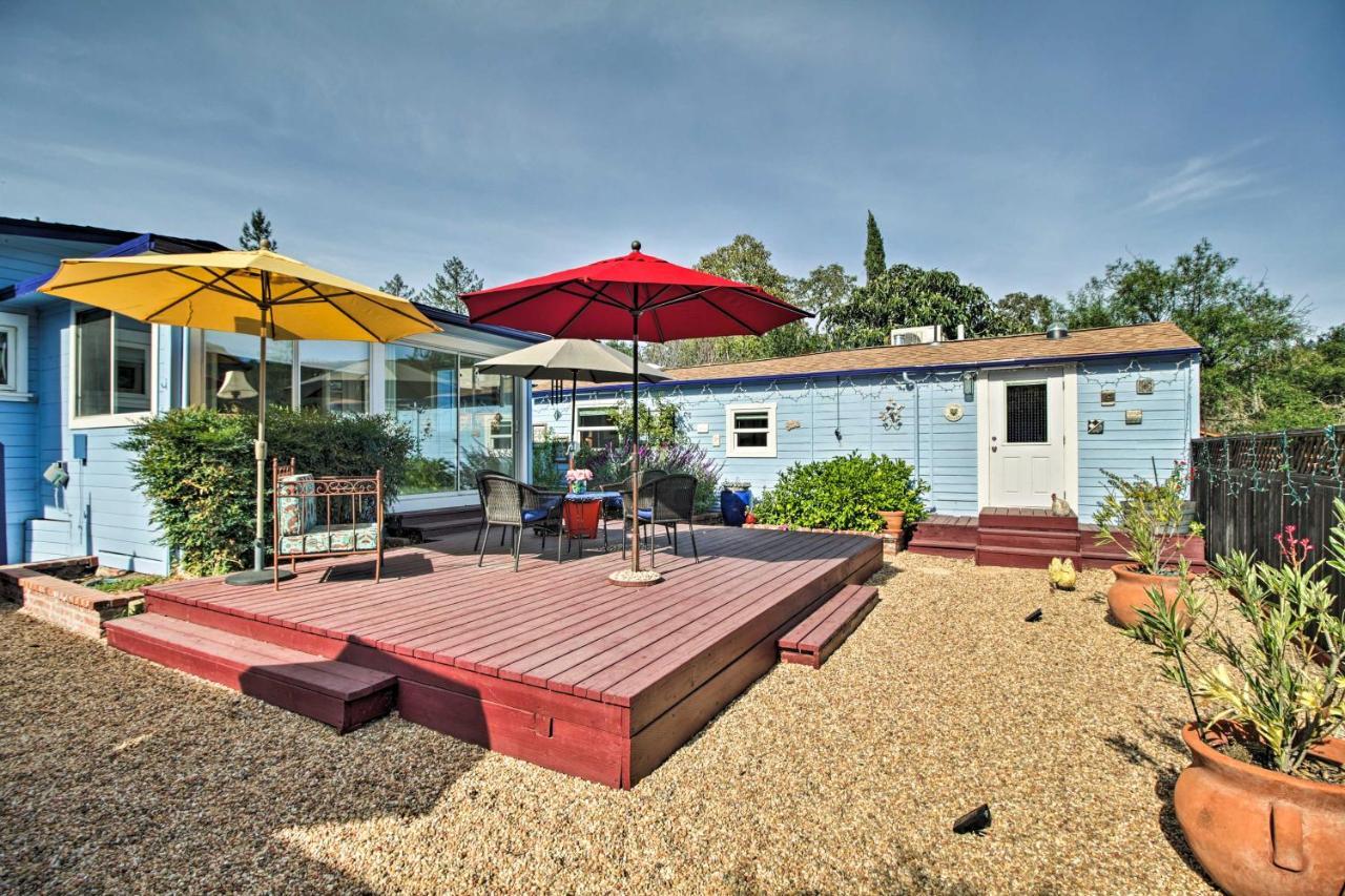 Romantic Casita With Garden And Deck 2 Miles To Plaza! Sonoma Extérieur photo